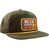 Бейсболка Buck Vintage Logo, зеленая купить в Химках