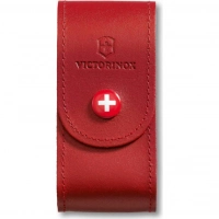 Чехол Victorinox 4.0521.1 кожаный для ножей 91мм 5-8 уровней красный купить в Химках