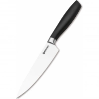 Кухонный нож шефа Bker Core Professional Chef’s Knife, 160 мм, сталь X50CrMoV15, рукоять пластик купить в Химках