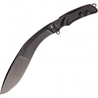 Мачете Fox Extreme Tactical Kukri, сталь N690, рукоять Forprene, чёрный купить в Химках