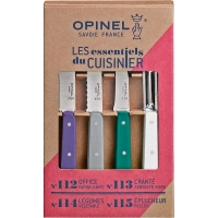 Набор ножей Opinel Les Essentiels Art deco, нержавеющая сталь, (4 шт) купить в Химках