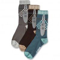 Носки Boker 09BO199 Socks Set Large 3 пары, р.39-42 купить в Химках