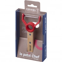 Нож для чистки овощей Opinel Peeler, деревянная рукоять, нержавеющая сталь, коробка купить в Химках