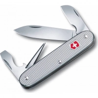 Нож перочинный Victorinox Alox 0.6221.26 58 мм 5 функций алюминиевая рукоять серебристый купить в Химках