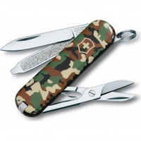 Нож перочинный Victorinox Classic, сталь X55CrMo14, рукоять Cellidor®, камуфляж купить в Химках