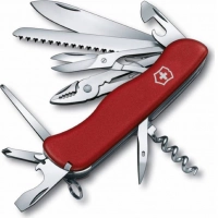 Нож перочинный Victorinox Hercules с фиксатором лезвия, 18 функций, красный купить в Химках