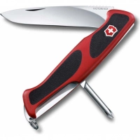 Нож перочинный Victorinox RangerGrip, сталь X50CrMoV15, рукоять нейлон, красно-чёрный купить в Химках