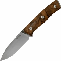 Нож с фиксированным клинком LionSteel B35, сталь Sleipner, рукоять ореховое дерево купить в Химках