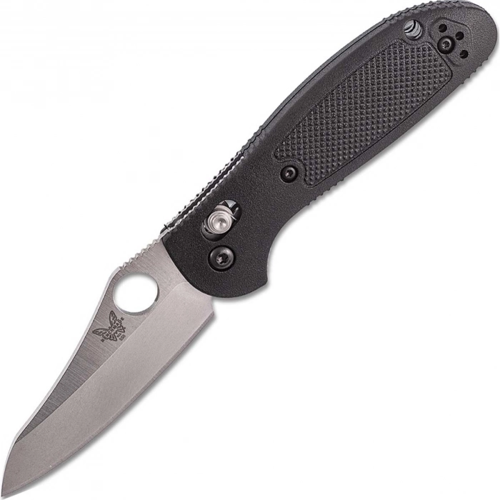 Нож складной Benchmade Mini Griptilian, сталь S30V, рукоять черный нейлон