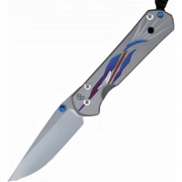 Нож складной Chris Reeve Large Sebenza 21  L21UNIQUE O, сталь CPM S35VN, рукоять титан купить в Химках