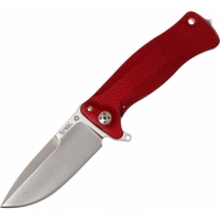 Нож складной LionSteel SR11A RS RED, сталь Uddeholm Sleipner® Satin Finish, рукоять алюминий (Solid®), красный купить в Химках