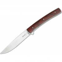 Складной нож Boker Urban Trapper Gentleman Cocobolo Wood 01BO722, сталь VG-10, рукоять титан/дерево купить в Химках