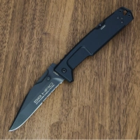 Складной нож Extrema Ratio M.P.C. (Multi Purpose Compact) Black, сталь Bhler N690, рукоять черный антикородал (алюминиевый сплав) купить в Химках