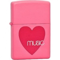 Зажигалка Zippo Heart Music 24014, латунь купить в Химках