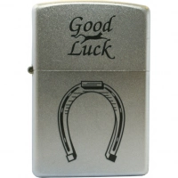 Зажигалка ZIPPO Horse Shoe Satin Chrome, латунь с никеле-хром. покрыт., серебр., матовая, 36х56х12мм купить в Химках